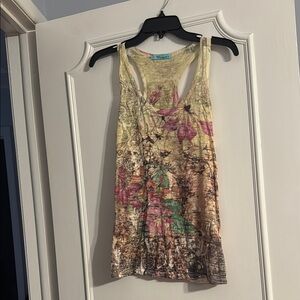 Floral Print Tank Top